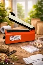 8 Inch Manual Heat Sealing Machine for Plastic Bags (Impulse Sealer for Food Packaging & Storage)