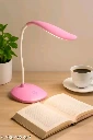 Rechargeable LED Study Table Lamp with Touch Control | Eye Protection Desk Light | Flexible Neck | Portable Reading Lamp (White/Pink/Green/Blue)